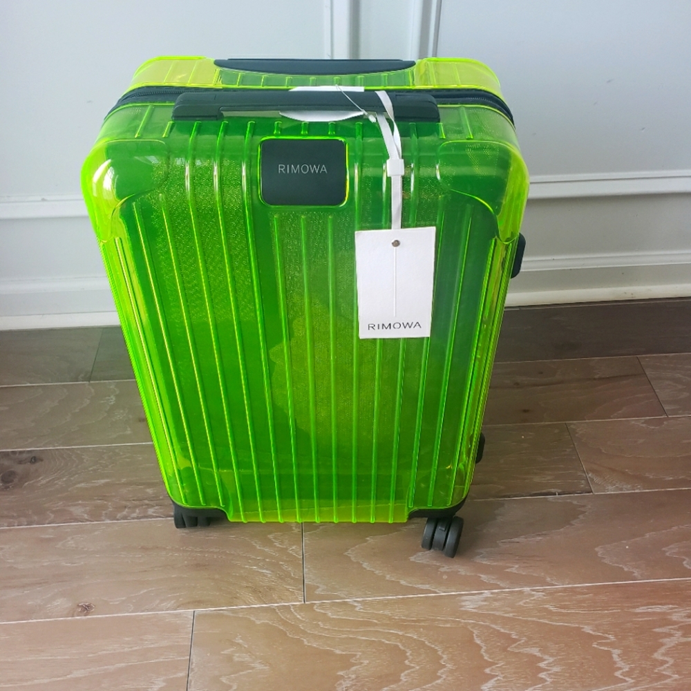 Rimowa Neon Green Travel Carry-On Collector Item